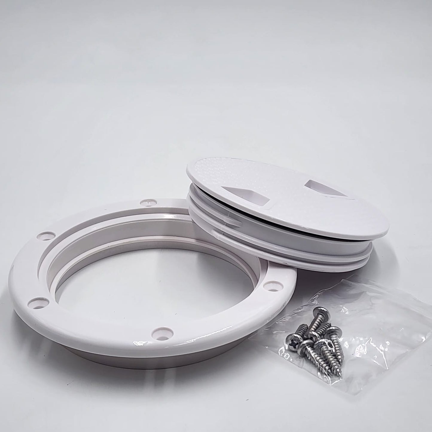 BOAT ROUND DECK HATCH SCREW TYPE