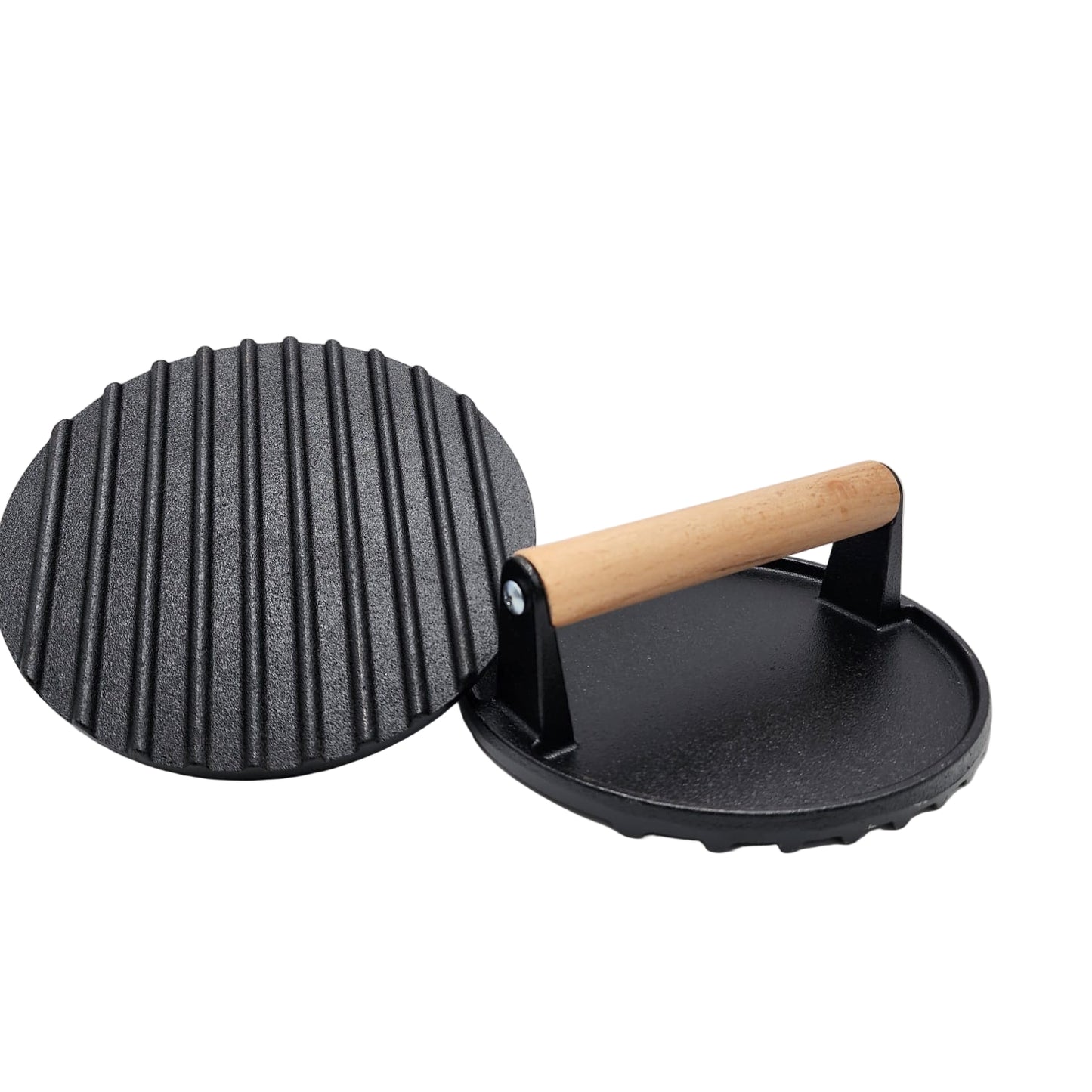 HD CAST IRON BURGER PRESS  7 IN