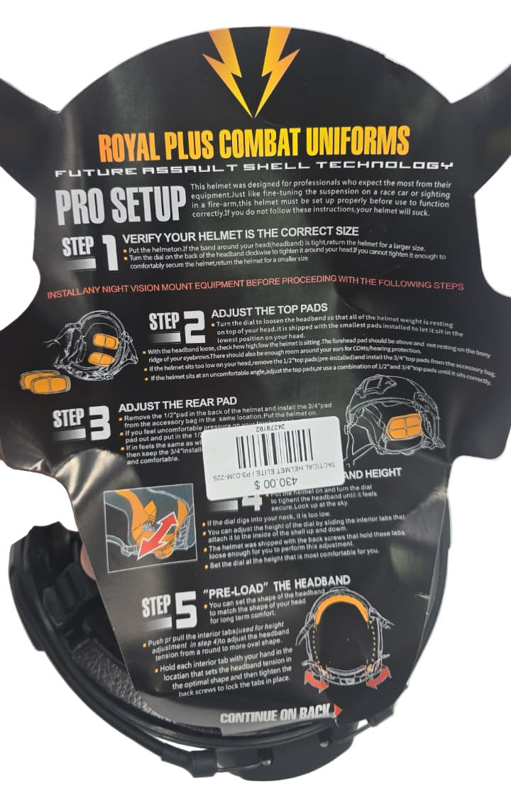 TACTICAL HELMET ELITE