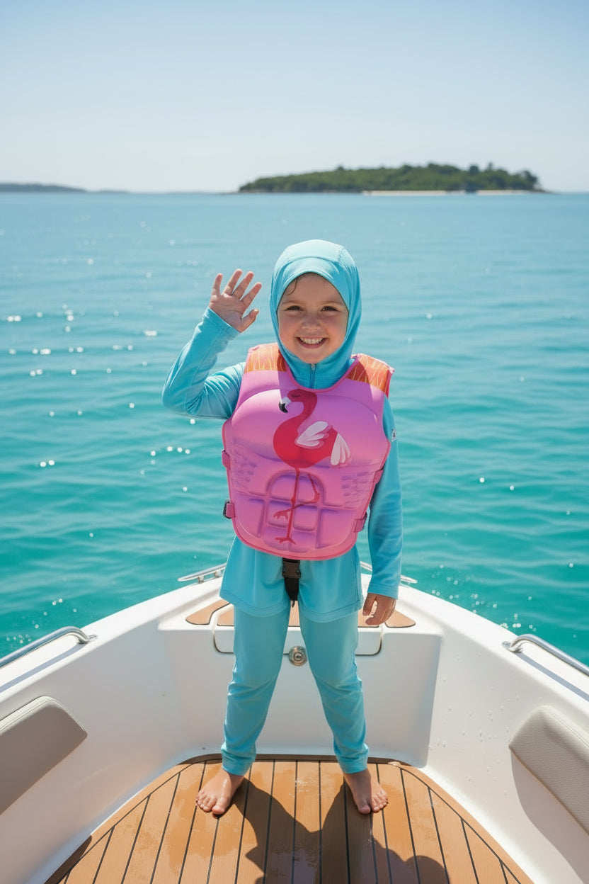 KIDS 3D ACTION LIFE JACKET 5 TO 8