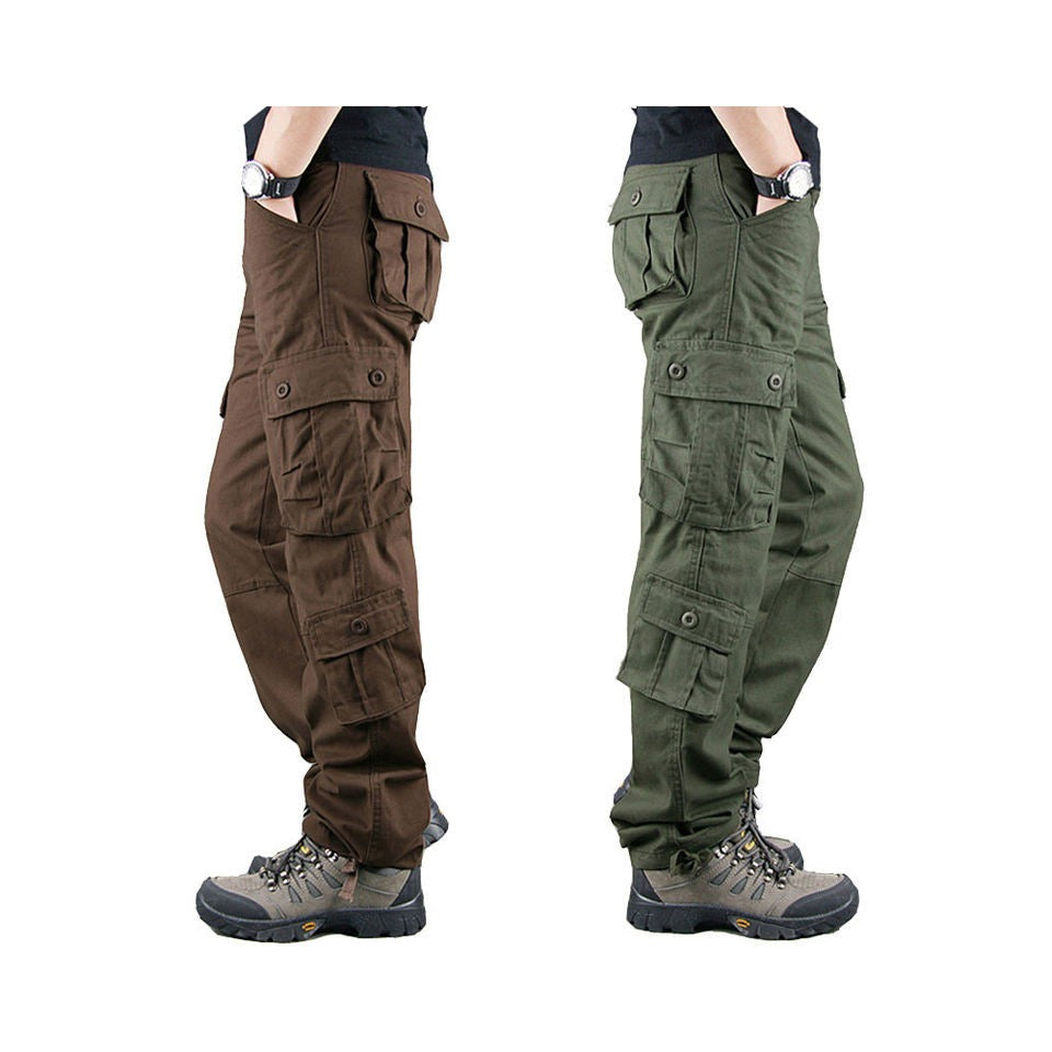 Premium Cotton Cargo Pants